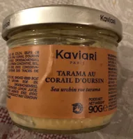 Tarama au corail d'oursin