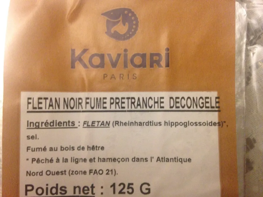 Fletan fumé