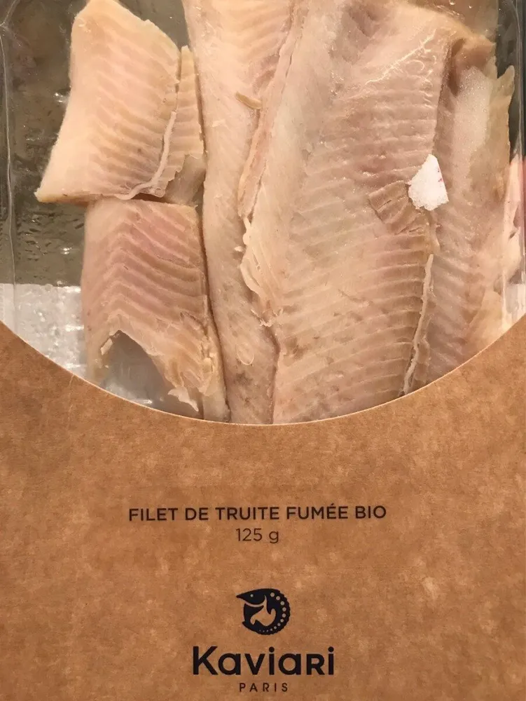 Filet de truite fumé