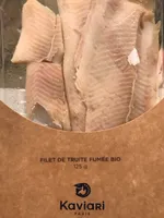 Filet de truite fumé