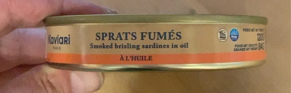 Sprats fumés