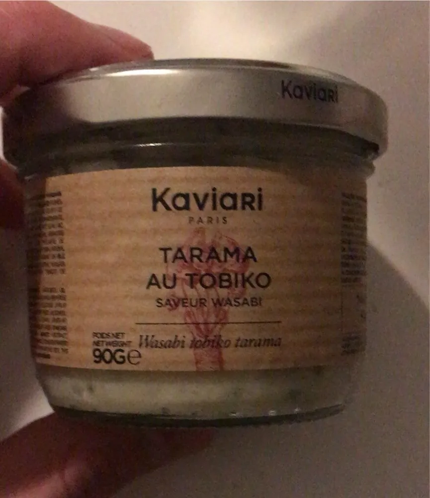 tarama au tobiko saveur wasabi