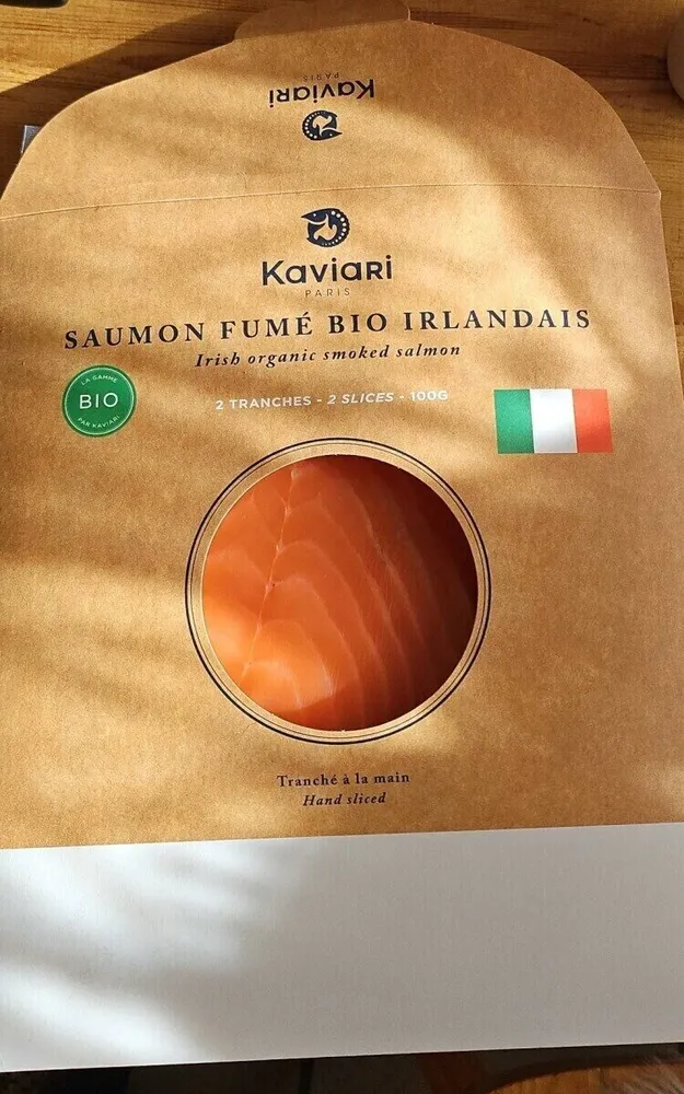 Saumon fumé bio irlandais