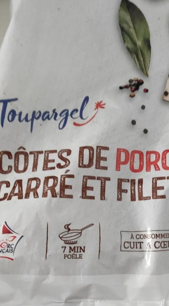 Côté de porc carré et filet