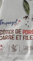Côté de porc carré et filet