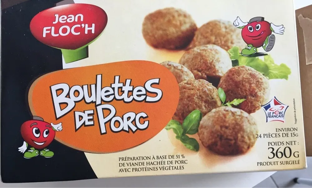 Boulettes de porc