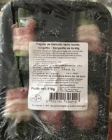 fagots haricots verts lardés surgelés