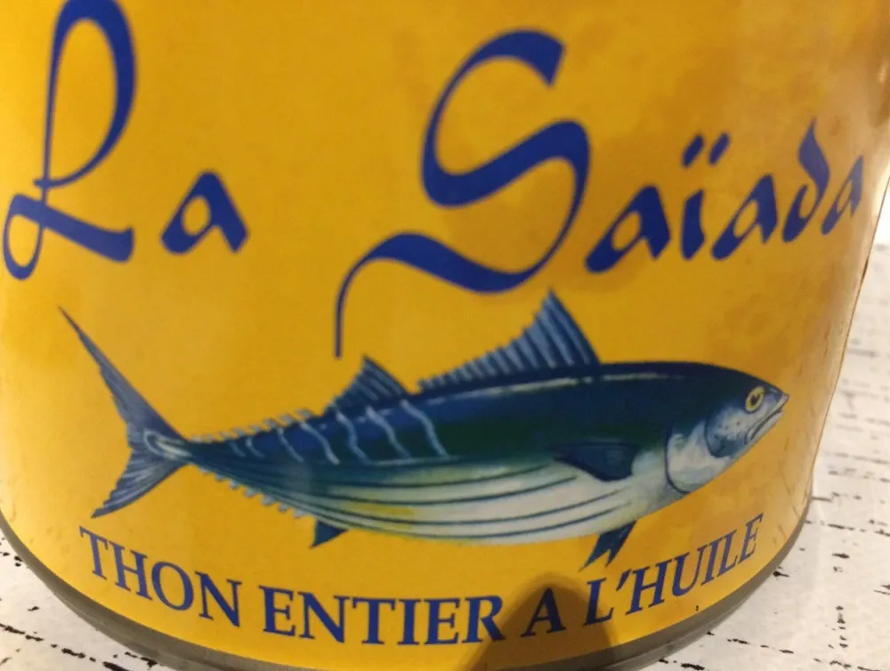 La Saïada Thon entier a l’huile
