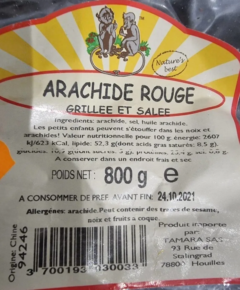 Arachide rouge