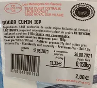 Gouda cumin igp