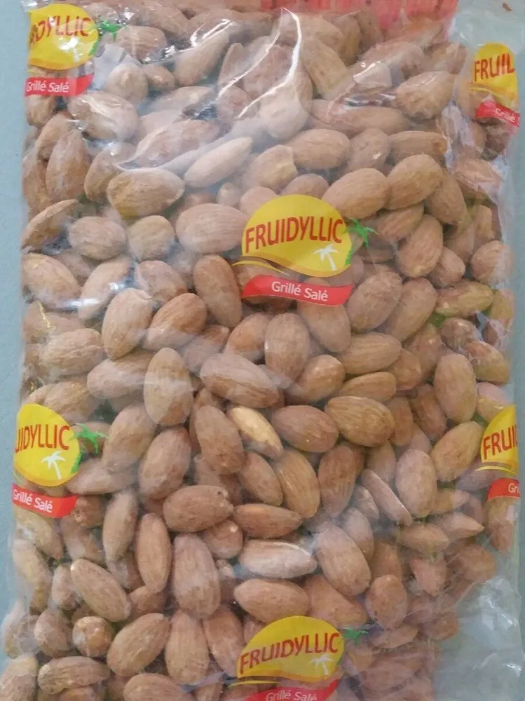 Amandes grillées salées