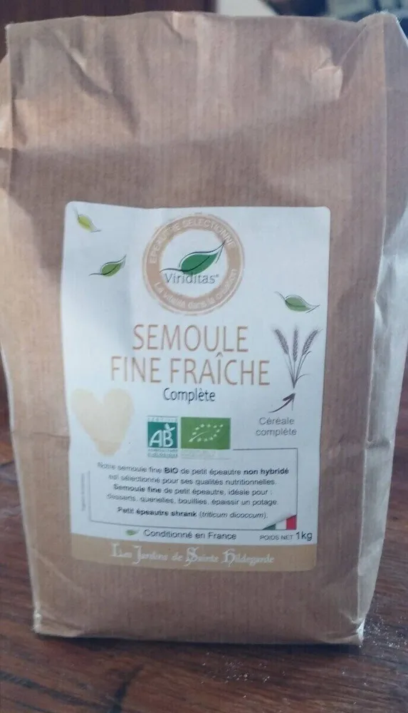 Semoule fine fraîche