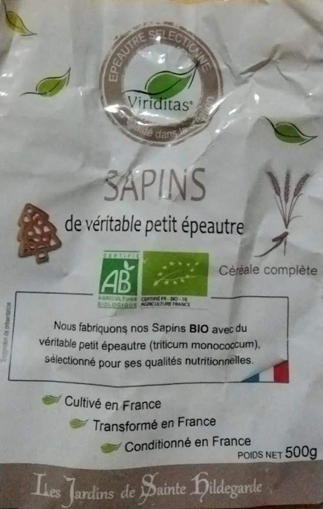Sapins de véritable petit épeautre