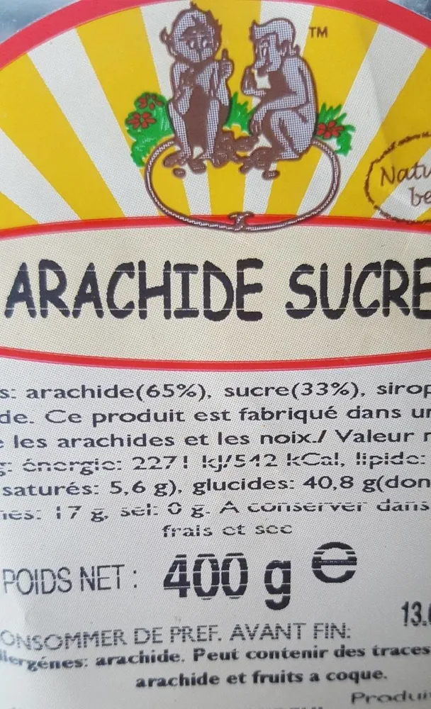 Arachide sucréé