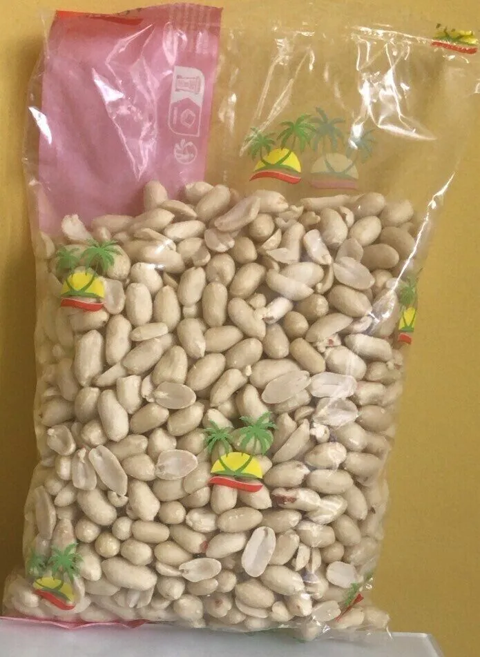 Arachides crues blanches