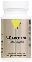 Bêta-carotène 8000 Ui - 100 Comprimés - Vitall+