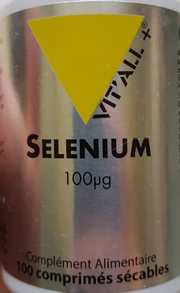 Selenium 100µG - 100 Comprimés - Vitall+