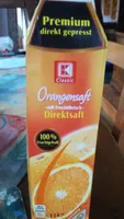 Orangensaft mit Fruchtfleisch Direktsaft