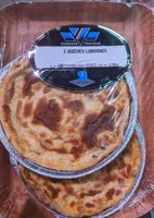 2 quiches lorraines