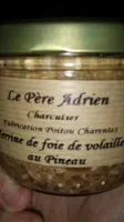 Terrine de foie de volaille au pineau
