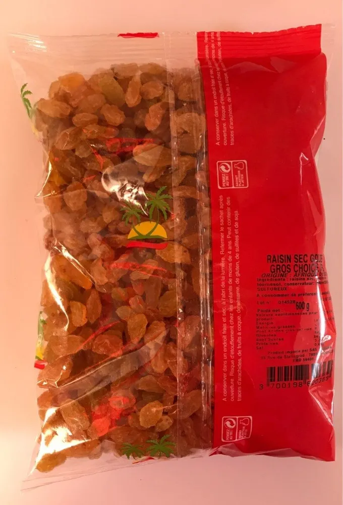 Raisin sec golden