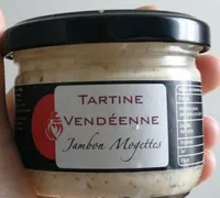 Tartine vendéenne jambon mogettes