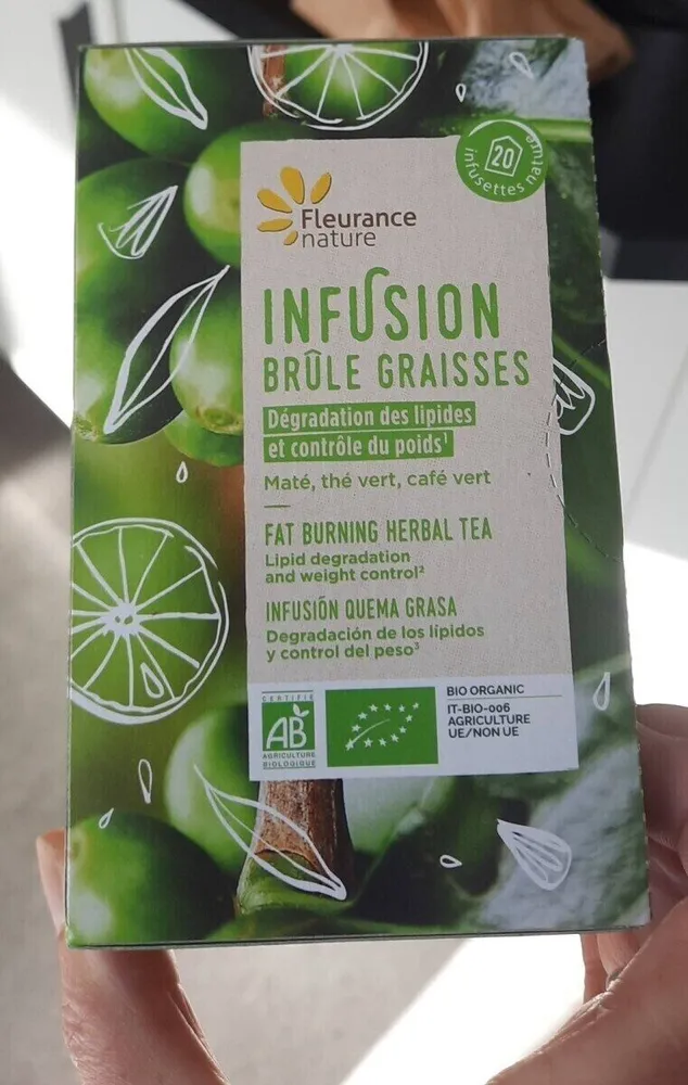 Infusion brûle graisse