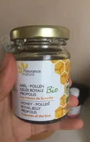 Miel pollen gelée royale propolis