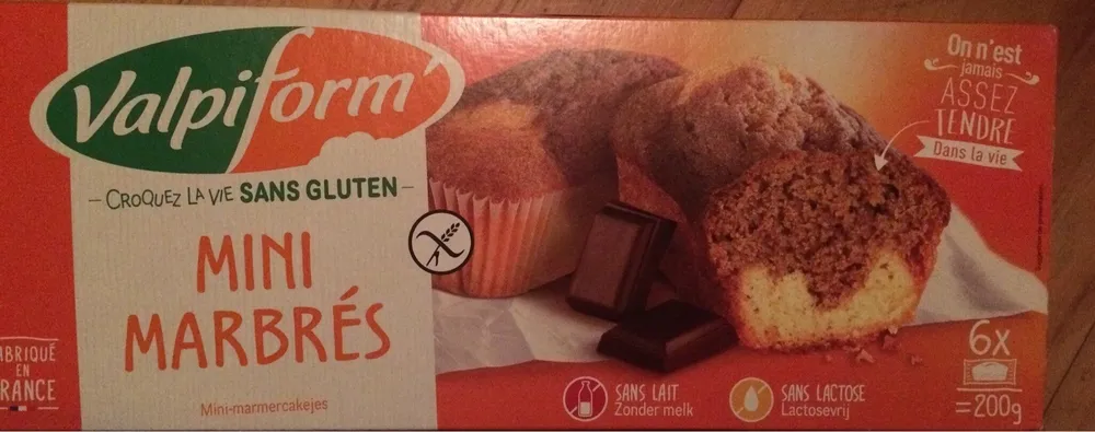 Mini Cakes Marbrés