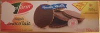Biscuits nappés choco'lait