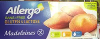 Madeleines type sans gluten