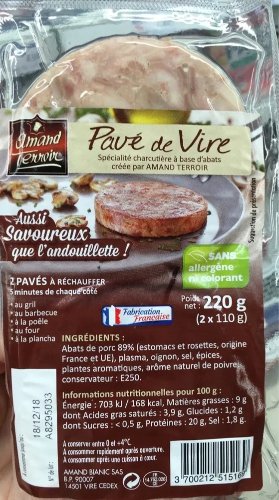 Pavé de vire