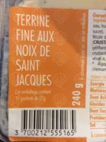 Terrine Noix de Saint Jacques