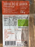 Terrine bio de Saumon et fromage blanc