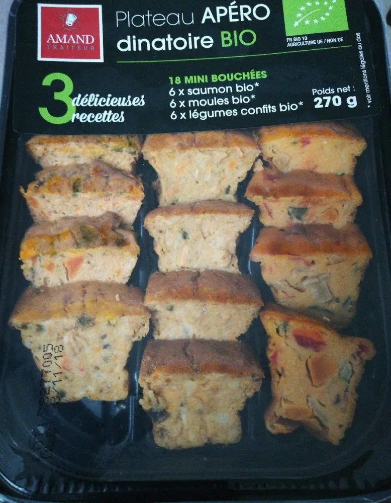 Plateau apéro danatoire bio