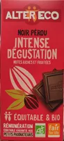 Chocolat noir intense dégustation