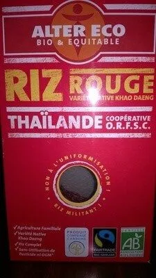 Riz rouge