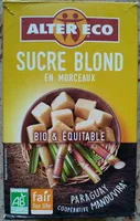 Sucre Blond en morceaux