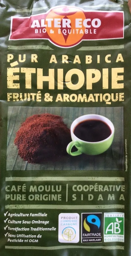 Pur arabica éthiopie