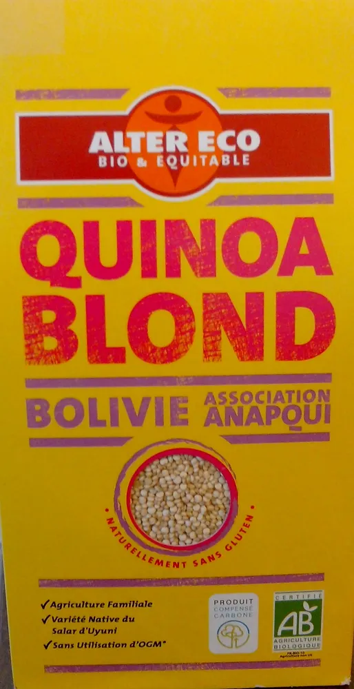 Quinoa blond bio