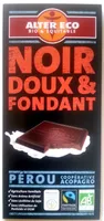 Chocolat noir doux et fondant bio et équitable