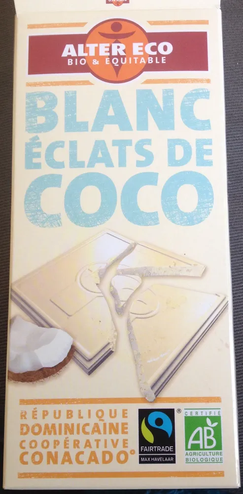 Blanc éclats de coco