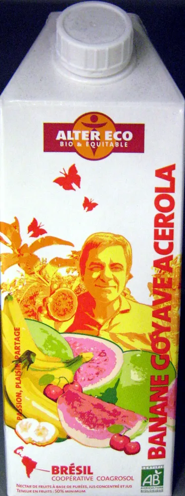 Nectar banane goyave acérola bio
