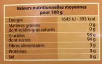 150 Bûchettes Sucre De Canne Complet Mascobado En Poudre Bio Et équitable