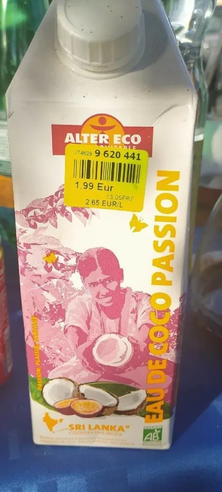 Eau de Coco Passion