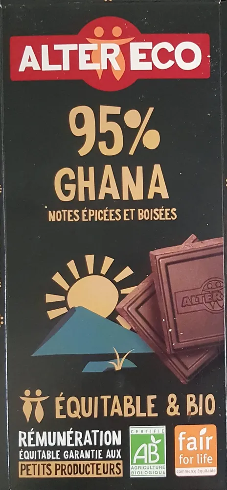 Chocolat Noir 95% Togo