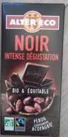 Chocolat noir intense dégustation