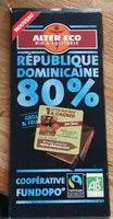 Chocolat alter eco 80%