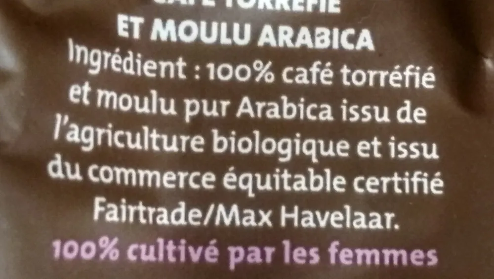 Café Des Productrices Ouganda Pur Arabica Bio Et équitable