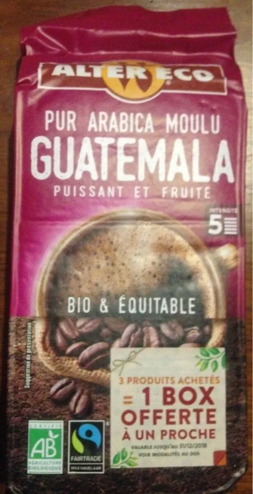 Pur arabica moulu